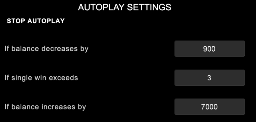 autoplay settings